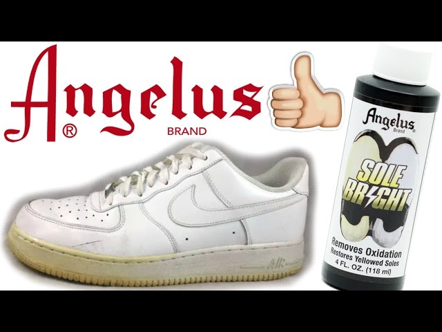 Angelus Sole Bright Oxidation Remover Sneakers Paint Cleaner Yellow Sole  Restore