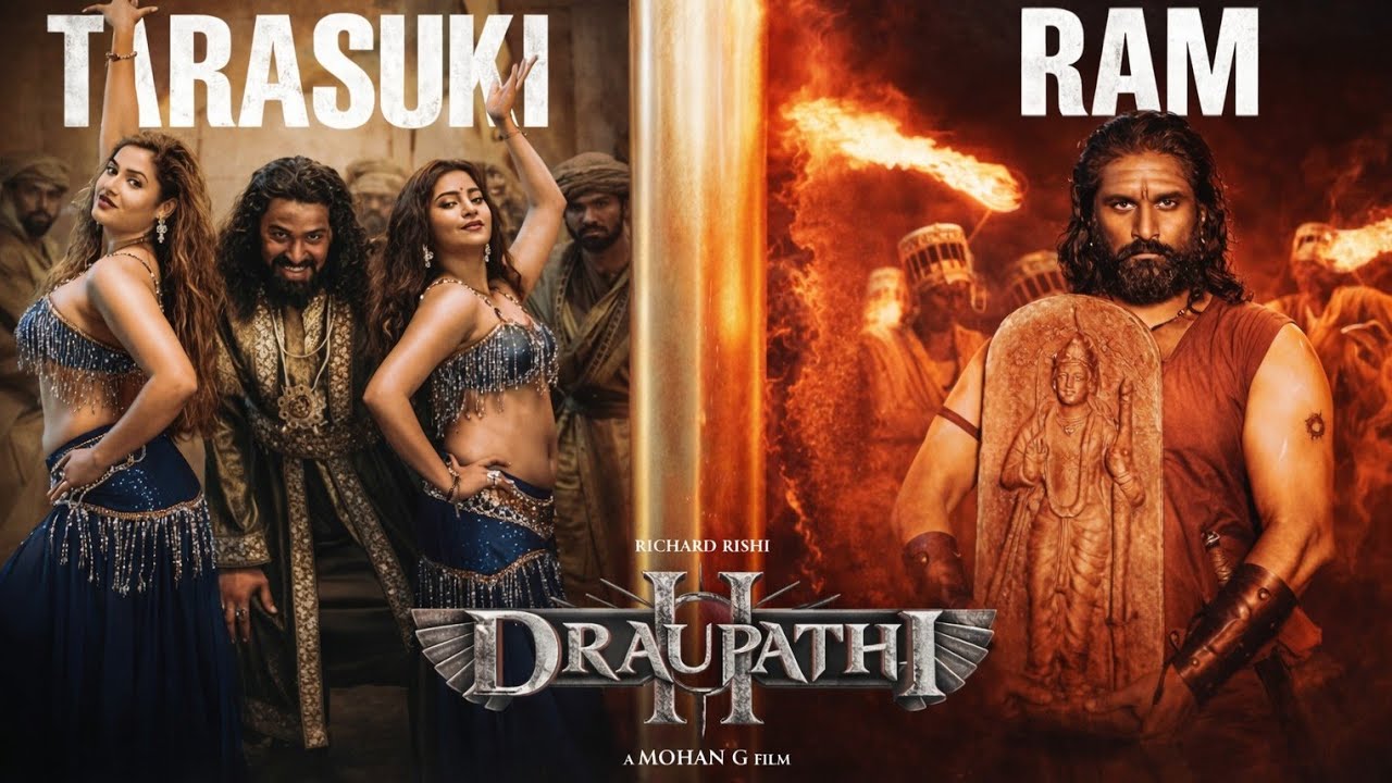 Draupathi 2 official trailer || south new movie honest review, cast, story in hindi ||