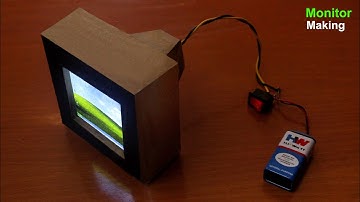 How to make Monitor with Cardboard - Cardboard Monitor - Cardboard Computer