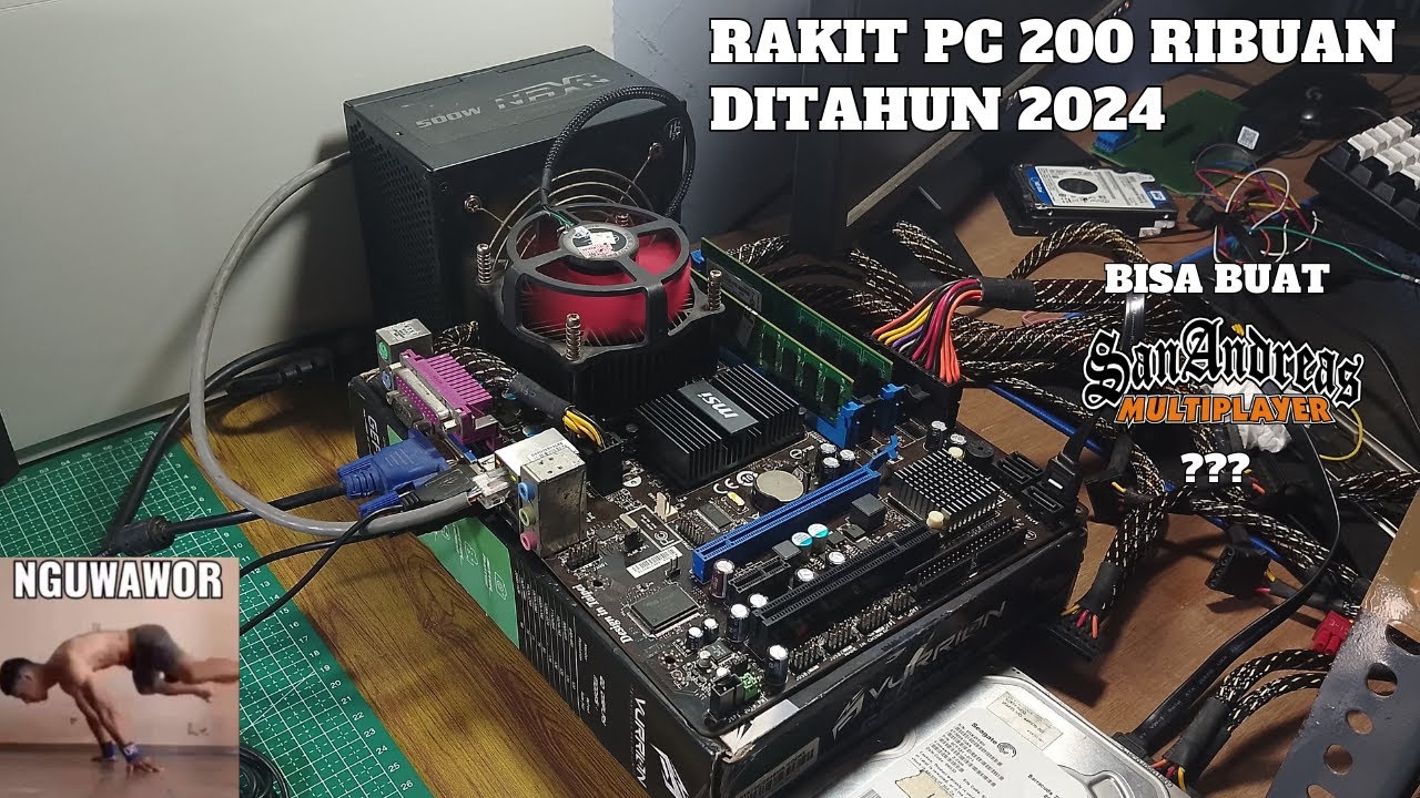 Rakit PC 200 Ribuan Ditahun 2024 || Rakit PC Kere Hore #1 - YouTube