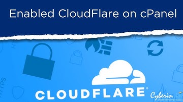 How to enabled CloudFlare on cPanel