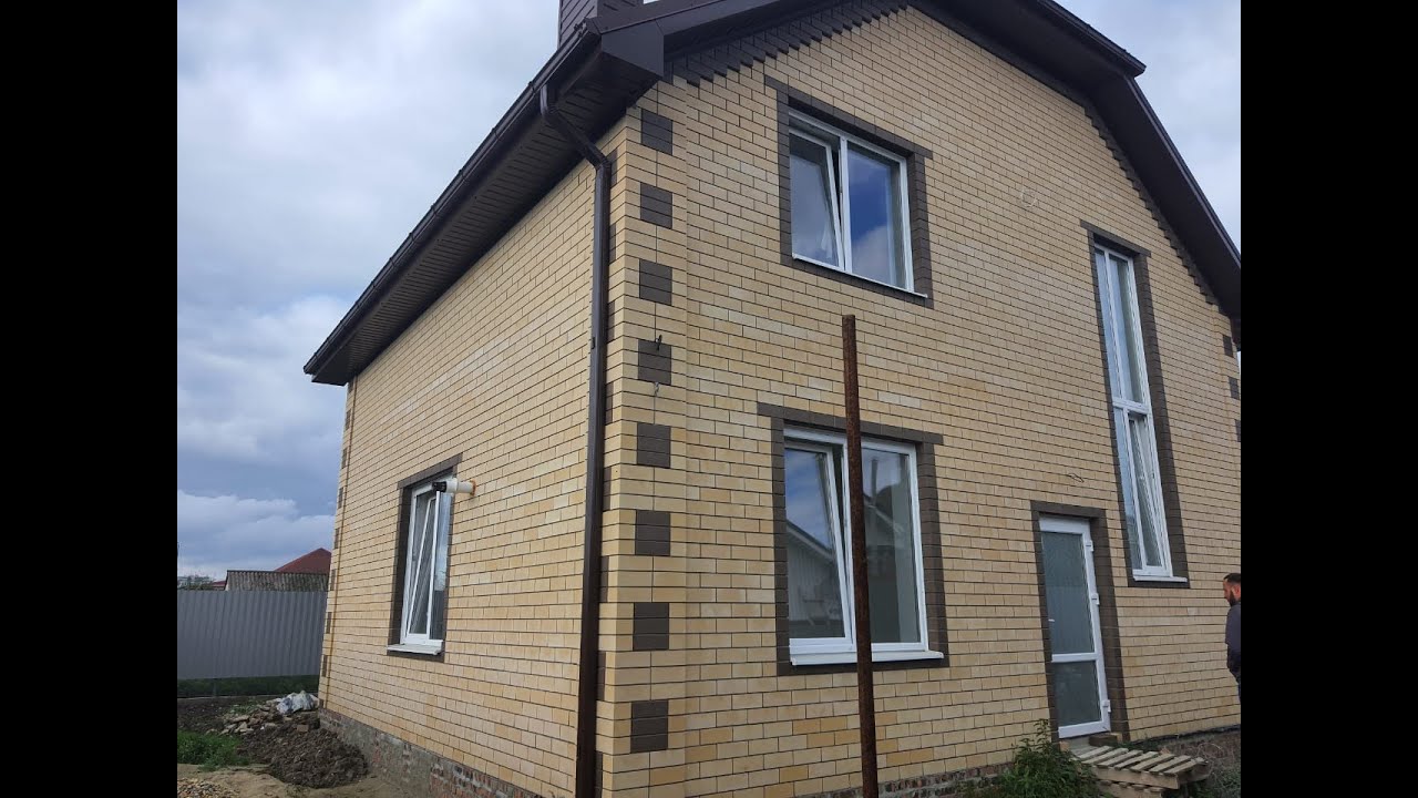 Каркасный дом в Славянск-на-Кубани кровля