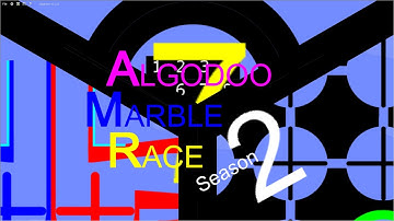 Algodoo Marble Race - Season 2 - Part 7 - Grouped, one last time.