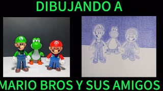 APRENDE A DIBUJAR A MARIO BROS Y SUS AMIGOS PASO A PASO 3/3