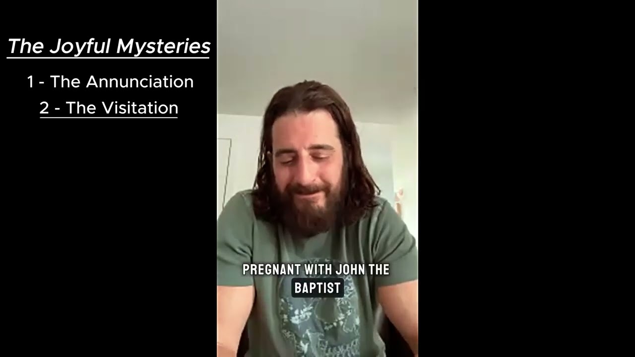 Pray the Joyful Mysteries of the Rosary with Jonathan Roumie | Livestream Experience