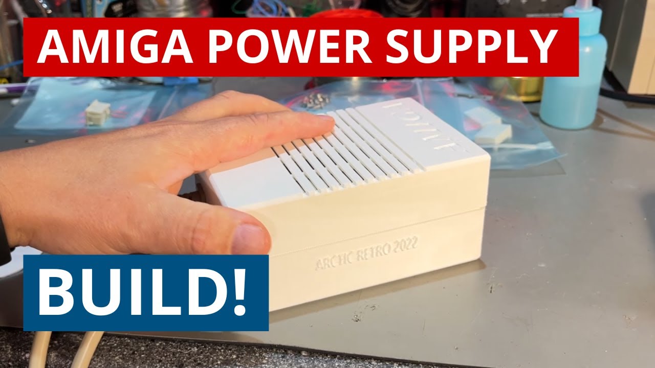 Building a modern AMIGA power supply - And trying to fix a broken old one