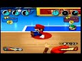 Mario Sports Mix: Dodgeball (Daisy, Moogle, & Waluigi Vs Diddy Kong, Mario, & Bowser)