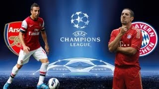Arsenal vs Bayern Munich | Champions | 19/02/2013 | HD | PES 2013