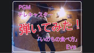 【弾いてみた】PGM Telecaster でいのちの食べ方を弾いてみた【Eve】 【弾いてみた】PGM Telecaster でいのちの食べ方を弾いてみた【Eve】