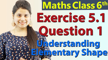 Q 1 - Ex 5.1 - Understanding Elementary Shape - NCERT Maths Class 6th - Ch 5