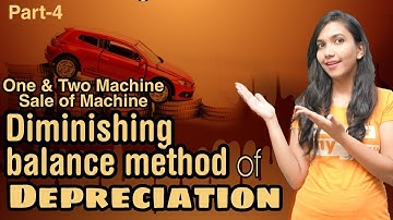 Diminishing balance method of Depreciation. Part 4. cbse accounts syllabus 11th class