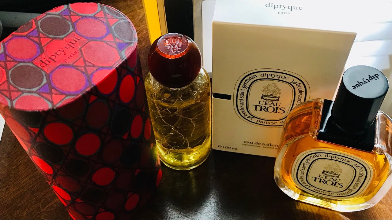 Initial impression: Diptyque: BENJOIN BOHEME & L’EAU TROIS - YouTube