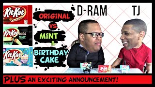 *Kit Kat Original vs Mint vs Birthday Cake Taste Test!!*  (Humor added free of charge!)