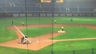 20140615 兄弟 vs Lamigo 陳金鋒安打