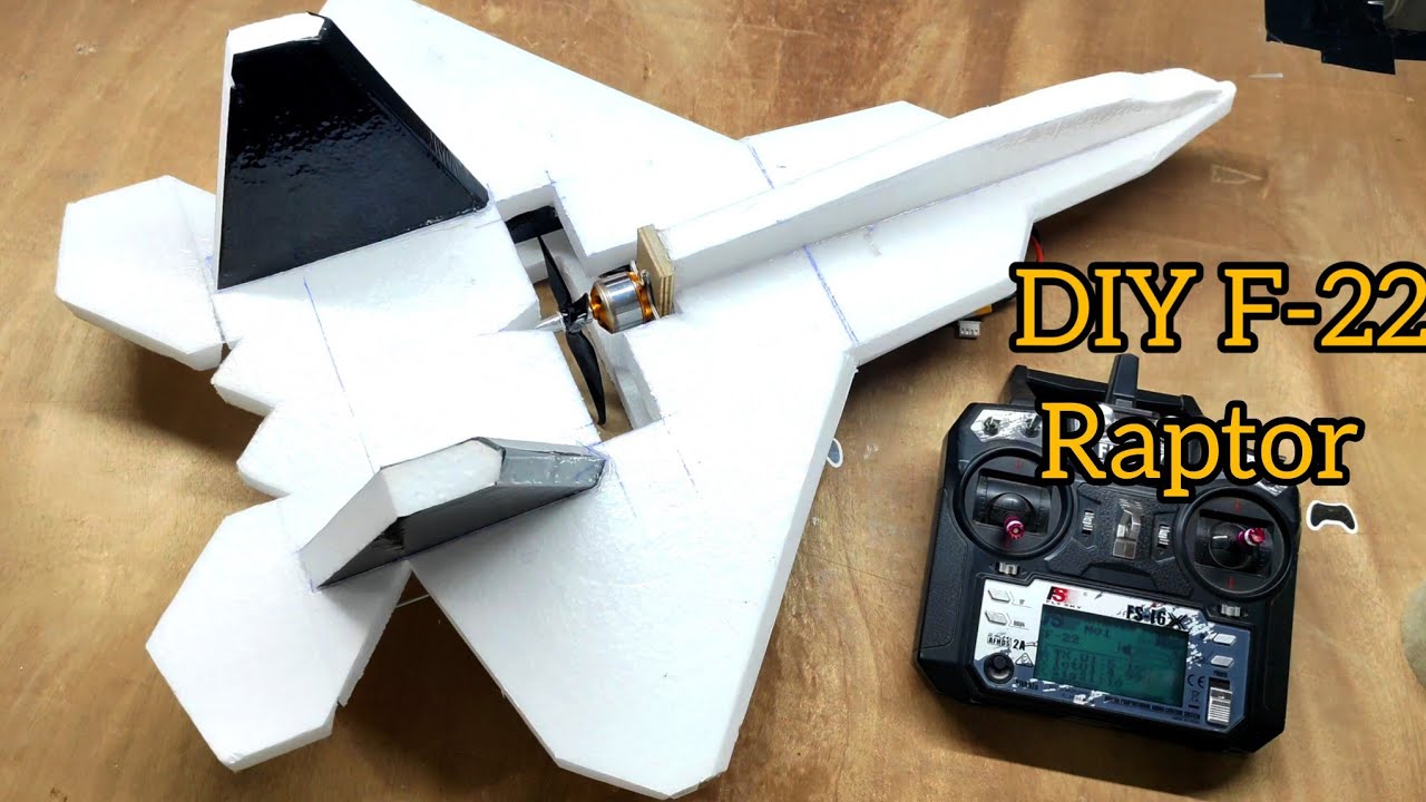 I Built a DIY F-22 Raptor