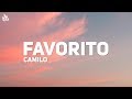 Camilo - Favorito (Letra)
