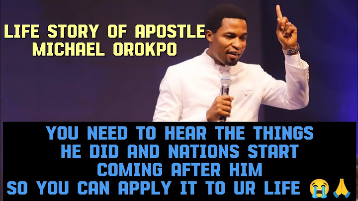 The Full Story of Apostle Michael Orokpo/ What He Did That Made Nations Come After Him #jesus #viral