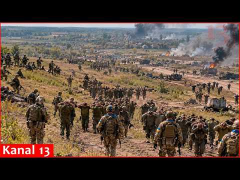 Ukrainian Forces flanked Russians in absolute silence and attacked them from rear, causing panic