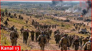 Ukrainian Forces flanked Russians in absolute silence and attacked them from rear, causing panic