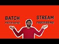 Data -  Batch processing vs Stream processing