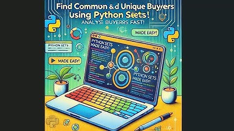 CodeSutraa :  Find Common and Unique Buyers Using Python Sets!