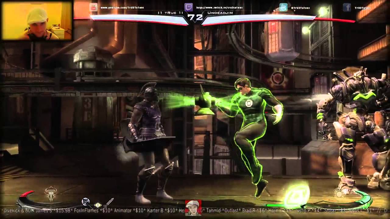 Injustice - "tRue vs the subs" TrU3Ta1ent (Joker, Ares, Flash) vs (Flash, GL, Bane) Undead Jim
