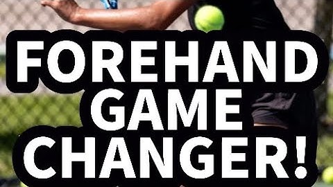 Forehand game changer! The shoulders go farther than the hips! - Rick Macci ￼