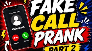 Fake Call Prank Part2||Tech With Ram||#trending#tech