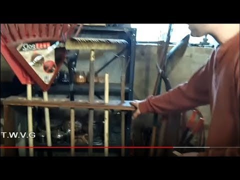 Classic Segment from 2012 Cheap Homemade Garden Tool Rack