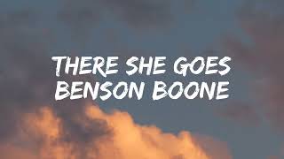 Benson Boone  There She Goes s