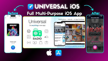 📻 RADIO iOS UNIVERSAL APP 📲 UNIVERSAL iOS APP