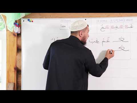 Урок № 33: Буква "Гайн" - ( غ )