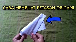 cara membuat petasan dari kertas lipat origami