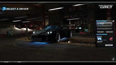 NEED FOR SPEED WORLD HOW TO DELETE DRIVER TUTORIAL 2022