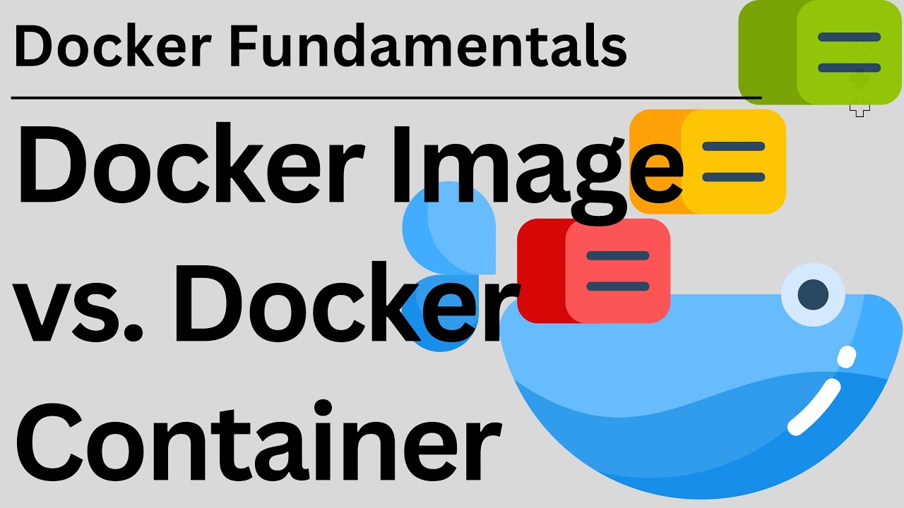 Docker Image vs. Docker Container | Docker Fundamentals - YouTube