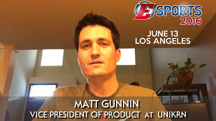 Matt Gunnin VP of Unikrn On Marketing at the June ...