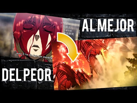 OPENINGS DE ATTACK ON TITAN DEL PEOR AL MEJOR