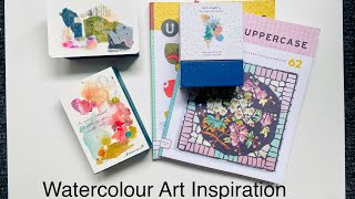 Watercolour Art and Wood, and unedited artist inspiration.