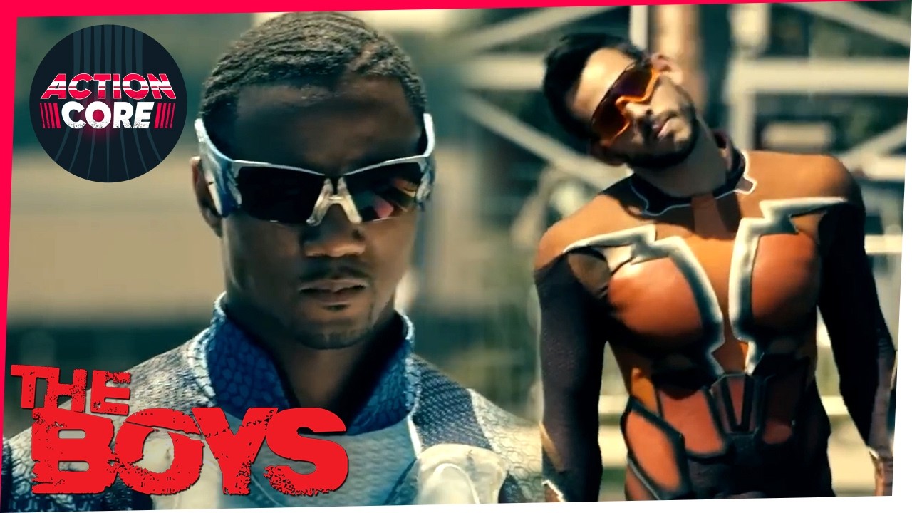 A-Train Demolishes Shockwave in Brutal Superhero Race | The Boys ...