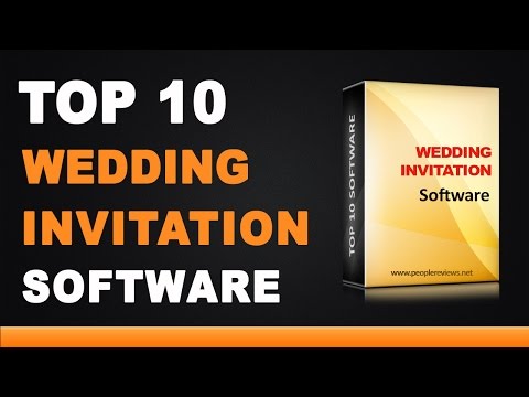 best wedding invitation design software top 10 list invitation maker for wedding