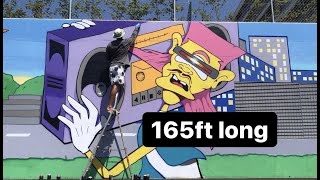 Ryos CENTRAL PARK graffiti (165FT long)