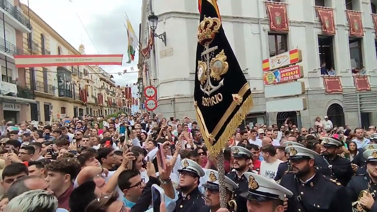 🎶Señor de Nervión🎶 BCT Rosario de Cádiz-Salida Extraordinaria Virgen del Carmen Rute 2024