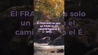 👉No TEMAS el FRACASO, es el camino hacia el éxito | Frase Reflexiva