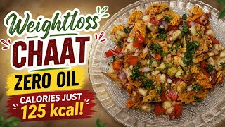 Weightloss Papad Chaat Instant Calories Healthy