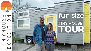 Young Couples Fun Size Tiny House The Tour