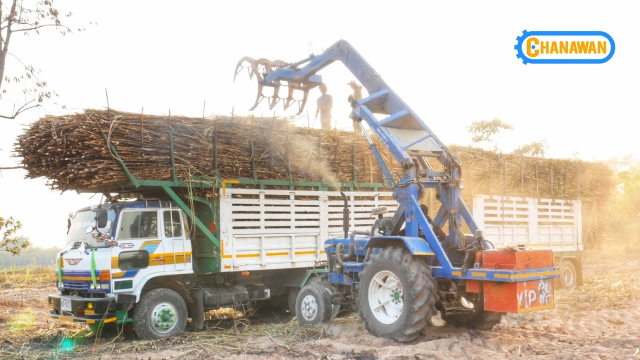 รถคีบอ้อยฟอร์ด FORD 6610 ตัวแรงท่อลั่น งานคีบงานดันคันเดียวจบ