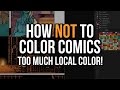 Don't always color with local color!