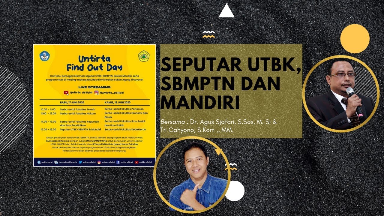 Untirta Find Out Day - 18 Juni 2020