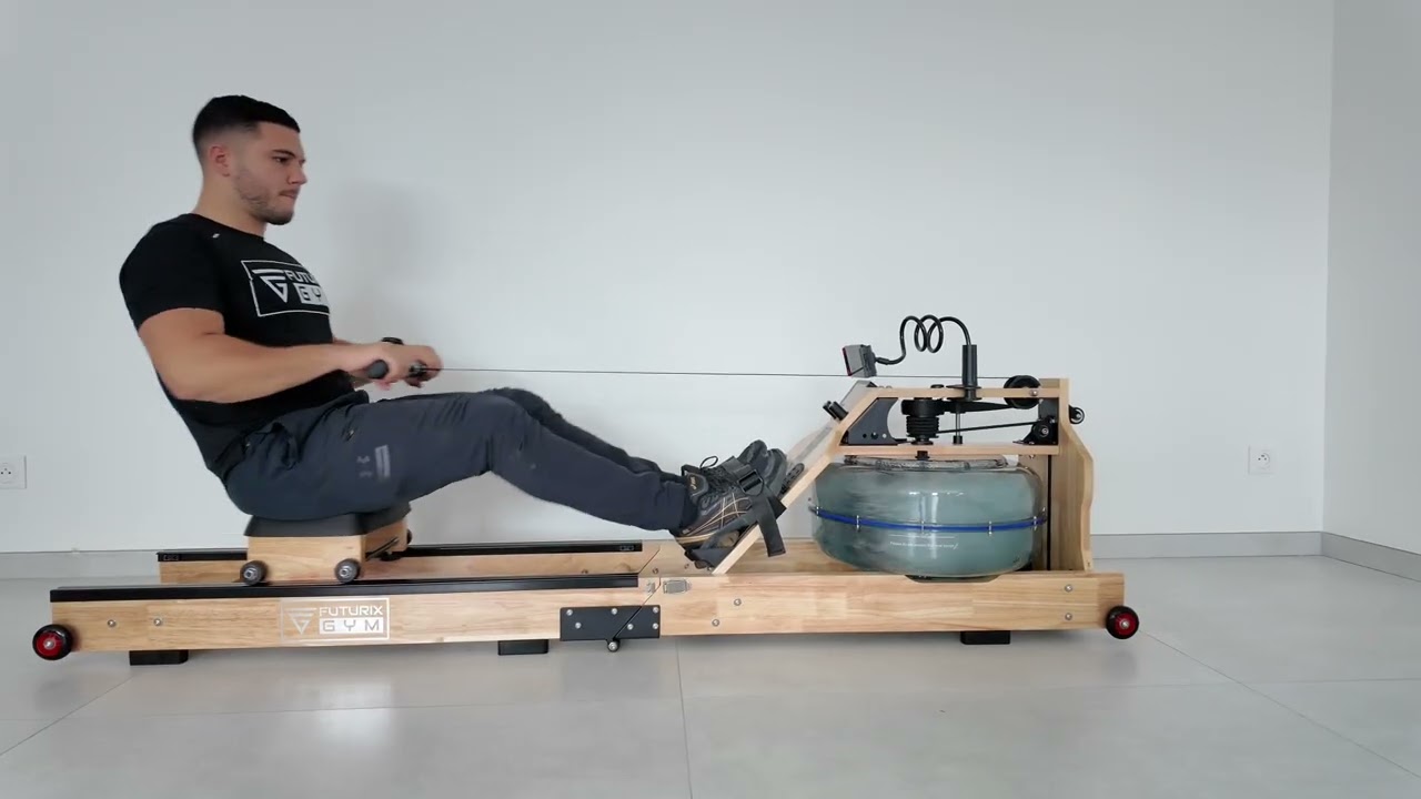 Rowing Machine Hydro Water Folding Compact Easy Storage AMZ-167 Circuit