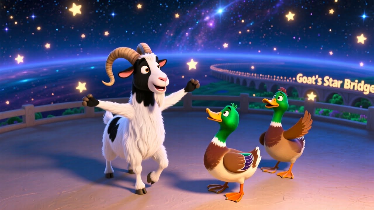Goat’s Star Bridge Bash 🐐🌟 | Learn Colors & Counting | Fun Preschool Adventure
